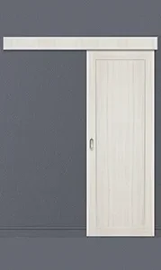 Sobna vrata – Premium silver sa otvorima za staklo
